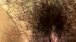 feeling the passion of a hairy latina pussy in intense moments