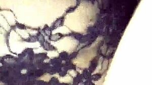 Intensely fuck my girlfriend's ass while she wears that butt plug.