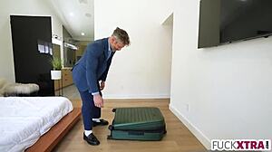 perfect piece of ass grabs monster cock