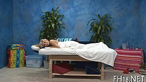 Massage Therapist Delivers Intense Sex To Client