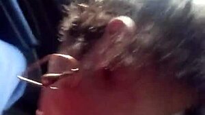 brazilian shemale performs rapid oral quickie in car 🚗💦