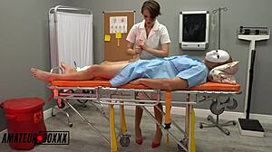 Nurse natalie perfect handjob