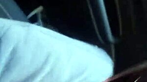 brazilian shemale performs rapid oral quickie in car 🚗💦