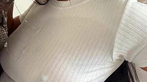 Look how he devoured this huge meat dildo -amateur couple- nysdel