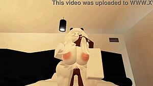 Roblox La Chica Tímida Resultó Ser Muy Lujuriosa With Big Cock Riding