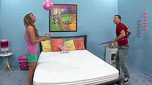 Horny Young Aleska Diamond Gets Pussy Fucked With Fingering And Licking