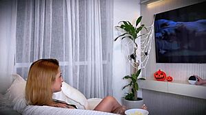 Kevlyn santos rejects halloween candy, gets ghostface visit