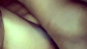 ebony amateur in missionary position