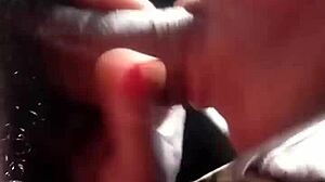 brazilian shemale performs rapid oral quickie in car 🚗💦