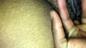 Wet Horny Ebony BBW Solo Wet Pussy Play