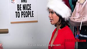 This milf is made to do heinous things by a blackmailing cop, bent over and fucked roughly in the garage