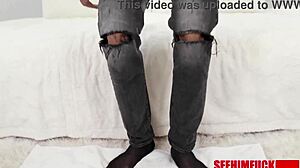 bearded dillon cox ravishes sexy khloe kapri in rim frenzy... with oiled bodies and monster cocks