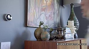 Does This Couple Dominate And Fuck The Hot Blonde Slave Roughly?