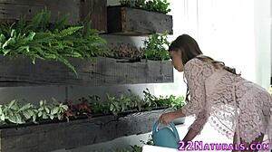 Cutie in Lingerie Fucks!