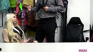 Gorgeous Milf Naomi Ryder Eating Cum At Work?