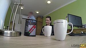 In this loan4k video, the girl explains why she takes a loan after the motorcycle costs so much.