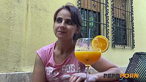 Wow, Lina's casting treat with a young dude!