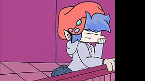 Grace Fucks Benjamin On The Balcony