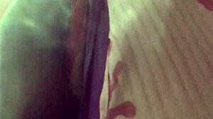 crazybitch twerking on landlord's bed during vacation.