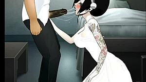 super deep throat action