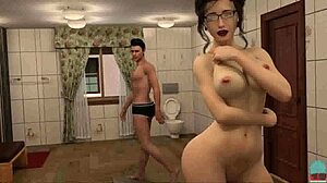 In a mother's love series, the latina milf engages in hardcore anal sex