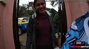 Amateur Teen Couple Travels and Fucks in Thailand Mountains