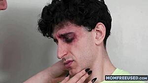 Lauren Phillips As Protective Stepmom Heals Stepson With Her Breasts