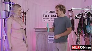 Can Busty Blonde Jenna Starr Seduce Robby Echo with Her Amazing Natural Big Boobs?