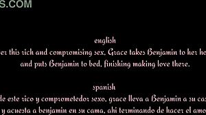 Grace Fucks Benjamin On The Balcony