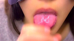 amateur blowjob close up