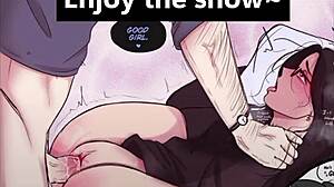 boyfriend acts as daddy for girlfriend tonight