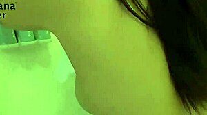 Fine Brunette Shakes Balloons in Orange County