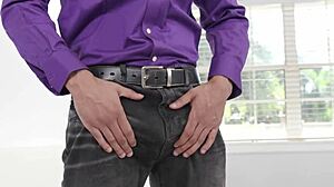 bearded dillon cox ravishes sexy khloe kapri in rim frenzy... with oiled bodies and monster cocks