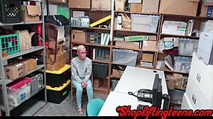 Kinky Black Teen Riding Cock!