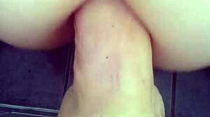 Dildo stretching ass.