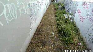 Filling Legal Age Teen 18+Ager Scarlett Sawyer Mouth With Goo