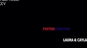 Laura And Cayla Fist Pussy