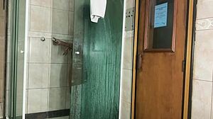 Sex in the bathroom with a hot black woman I met at the pagode.