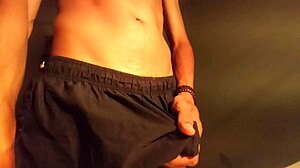 Hot Guy With A Huge Cock Cant Resist And Comes Home Masturbating