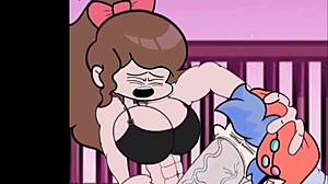 Grace Fucks Benjamin On The Balcony