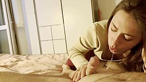 My Gym Partner Gives Sloppy Blowjob Instead Of Going To The Gym?