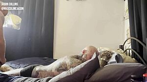 Bareback Fucking with Tattooed Cubby Maximus in Intense Gay Encounter