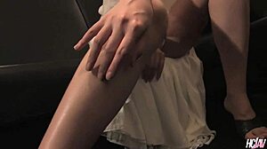 Rino Mizusawa Blows Lucky Guest's Cock