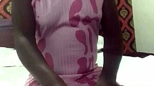 crazybitch twerking on landlord's bed during vacation.