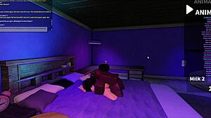 She wanted rough bdsm, but slave whore got monster cock rearranging insides