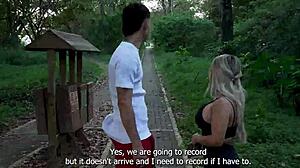 Naty Delgado Engages In Public Sex With Stranger, Receives Facial Cum Unnoticed