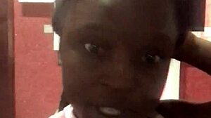 crazybitch twerking on landlord's bed during vacation.