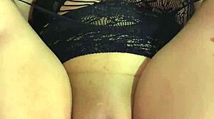 she begged him to fuck her hard in the bedroom until he creampied her