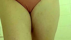 Naughty Lil Girl Kitt Pees in Pink Panties I Just Couldnt Hold It!