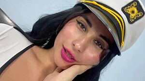 I Dressed As A Pilot To Convince My Boyfriend To Fuck My Ass With His Big Cock In Our Bedroom